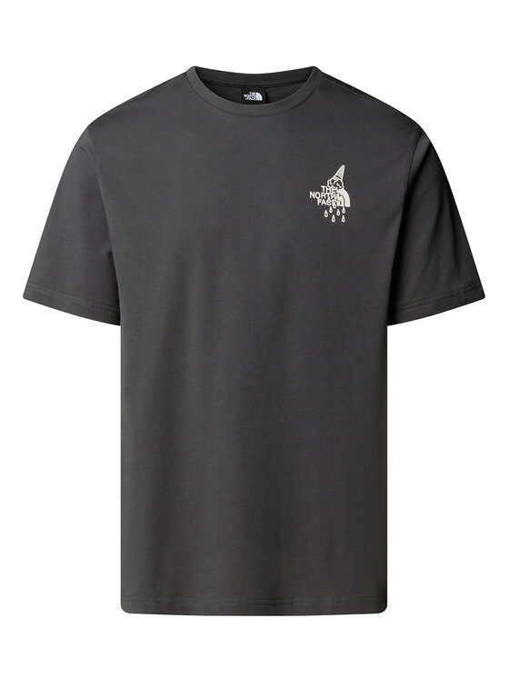 The North Face The North Face Camiseta Powder Days NF0A8E4D Gris Relaxed Fit