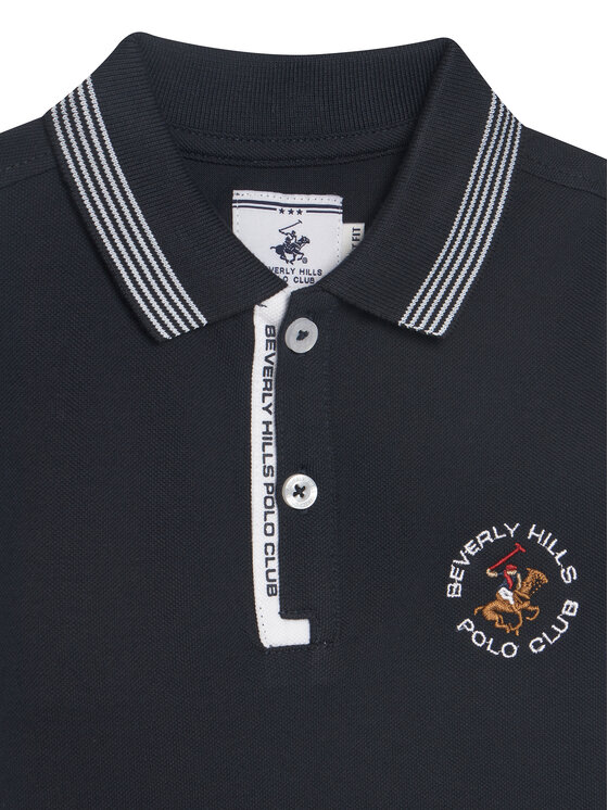 Beverly Hills Polo Club Beverly Hills Polo Club Поло P-SS26B-P424108 Cиній Regular Fit