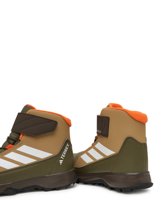 adidas Трекінгові черевики adidas Terrex Snow Cw JR4189 Коричневий
