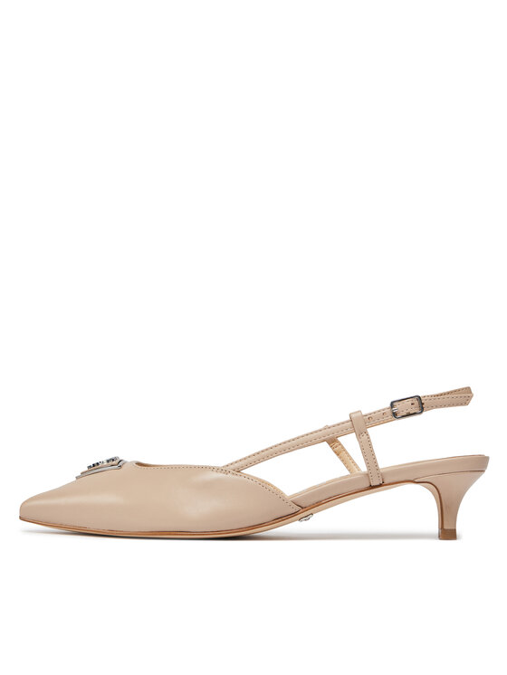Guess Pantofi pumps Guess Jesson FLPJES LEA05 Bej