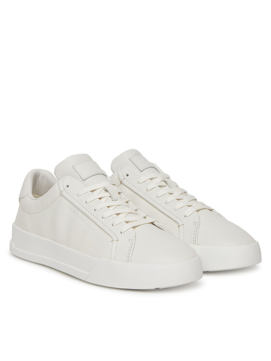 Tommy Hilfiger Laisvalaikio batai Tommy Hilfiger Court Best Tumbled Lth FM0FM05324 Écru