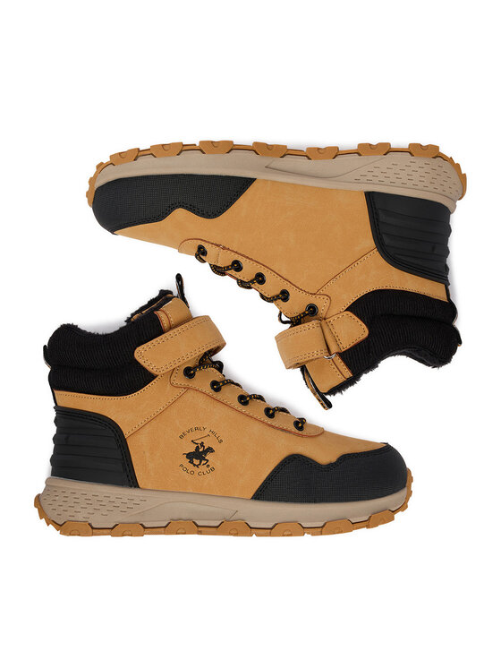 Beverly Hills Polo Club Schnürschuhe Beverly Hills Polo Club CEO-BHPC-395-036 Hellbraun