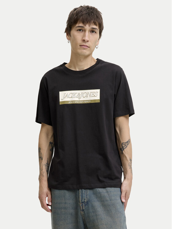Jack & Jones Jack & Jones Camiseta Rinwood 12283628 Negro Regular Fit