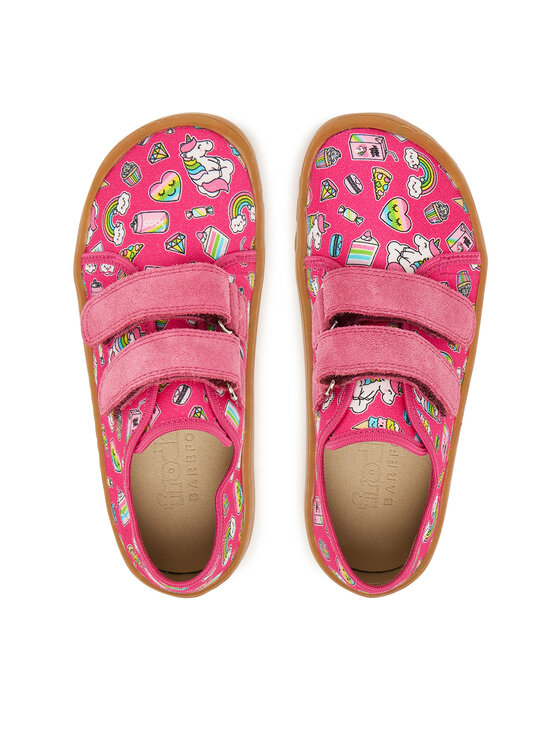 Froddo Тапочки Froddo Barefoot Canvas G1700440-10 D Рожевий