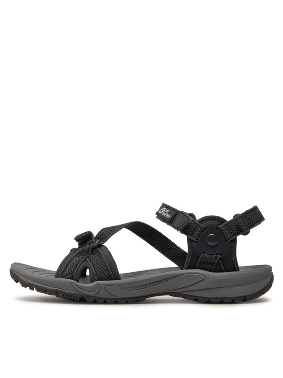 Jack Wolfskin Sandale Jack Wolfskin Lakewood RiderSandal 4019041 Crna