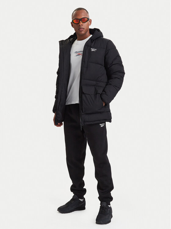 Reebok Reebok Winterjacke RCC00077 Schwarz Regular Fit