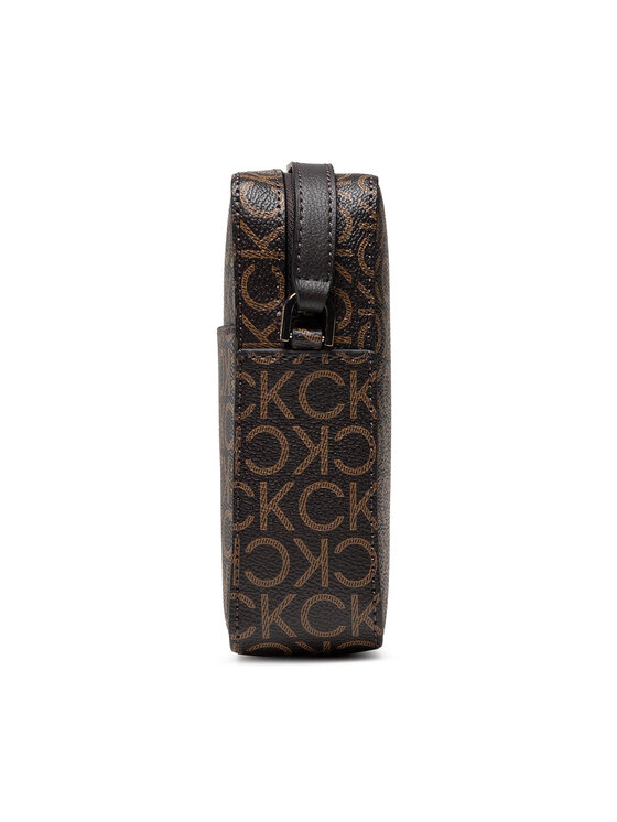 Calvin Klein Ročna torba Calvin Klein Ck Must Camera Bag Md Mono K60K608873 Rjava