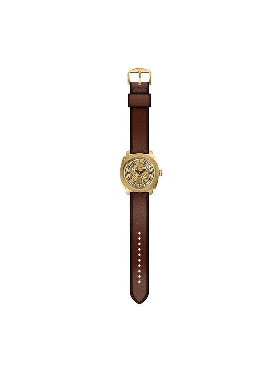 Fossil Годинник Fossil Machine ME3278 Коричневий