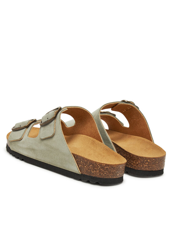 Scholl Klapki Scholl Josephine F32165 Zielony