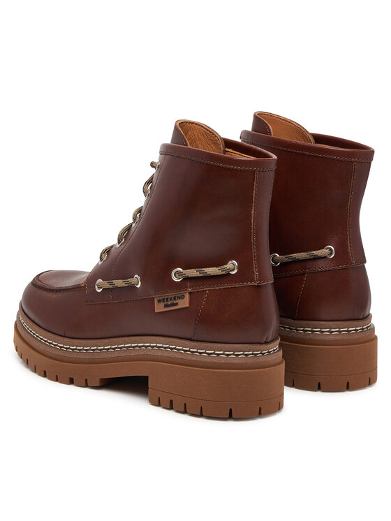 Weekend Max Mara Trzewiki Weekend Max Mara Wkapantone 2625796035 Brązowy