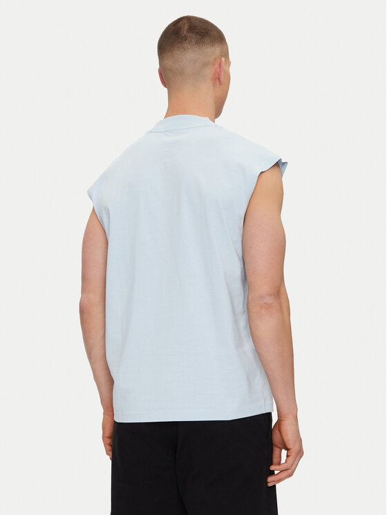 HUGO HUGO Camiseta sin mangas Navertz 50509773 Celeste Regular Fit