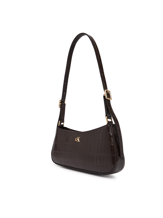 Calvin Klein Geantă Calvin Klein LV04F3906G Maro închis