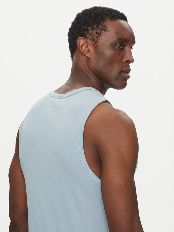 HUGO HUGO Tank top marškinėliai Dapota 50542089 Mėlyna Slim Fit