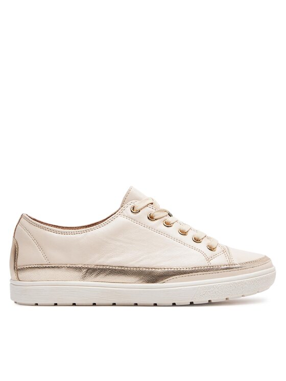 Sneakersy Caprice 9-23654-42 Écru