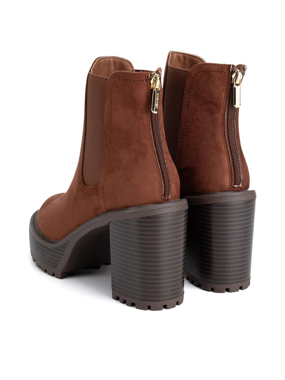 Nine West Členková obuv Nine West WFA3374-1 Hnedá