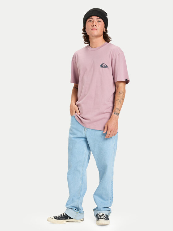 Quiksilver Quiksilver Camiseta Ev Mini Logo Ss EQYZT08181 Violeta Regular Fit