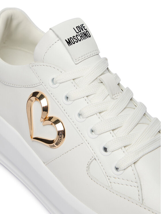 LOVE MOSCHINO Снікерcи LOVE MOSCHINO JA15485G0OIA0100 Білий