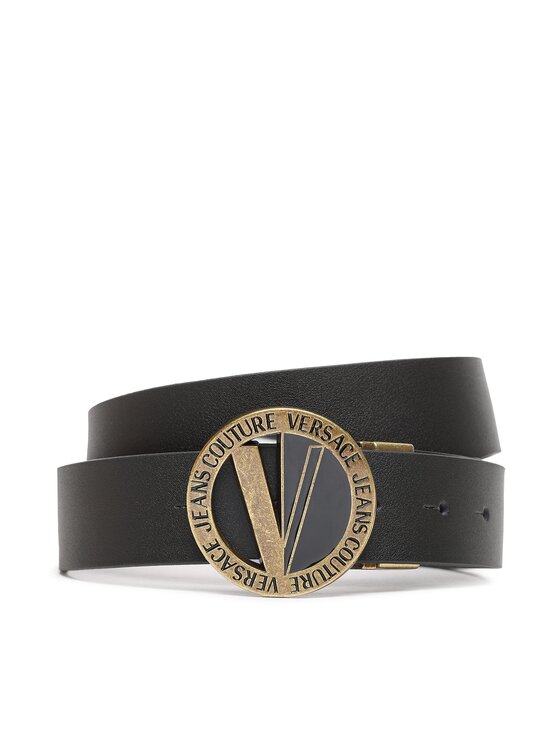 Versace Jeans Couture Cintura da uomo Versace Jeans Couture 74YA6F42 Nero