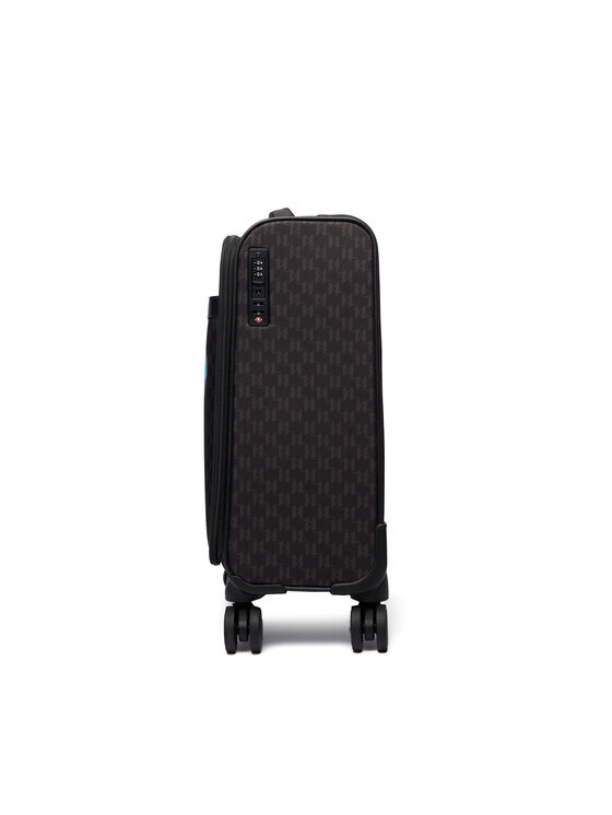 KARL LAGERFELD Valiză de cabină KARL LAGERFELD Ikon Monogram B1W30253 Maro