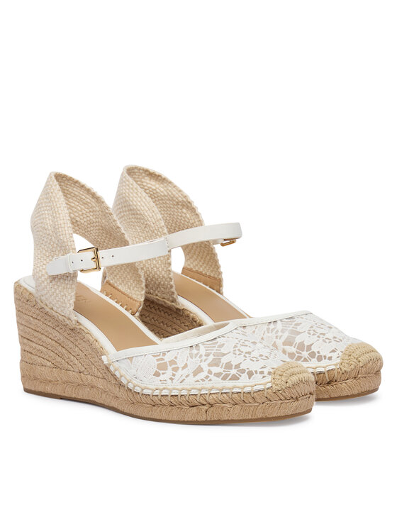 LAUREN RALPH LAUREN Espadryle LAUREN RALPH LAUREN 802P06403001 Biały