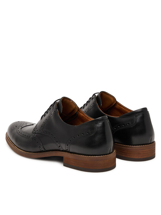 Clarks Туфлі Clarks CraftRemi Tip 26186390 Чорний