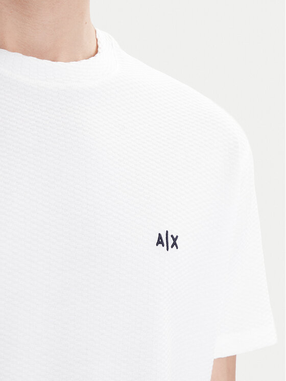 Armani Exchange Armani Exchange Camiseta XM002453 AF10337 U0009 Blanco Regular Fit