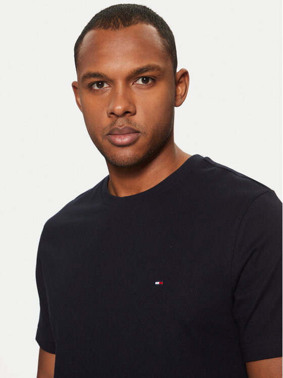 Tommy Hilfiger Tommy Hilfiger T-shirt Essential MW0MW37267 Tamnoplava Regular Fit