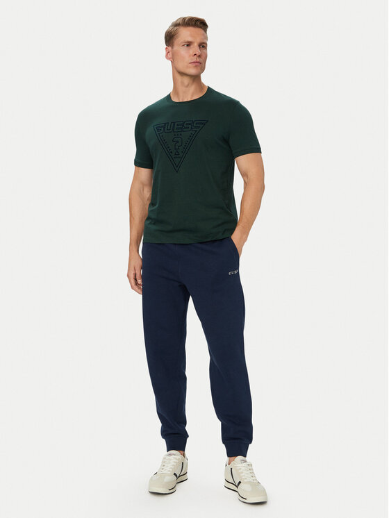 Guess Guess Camiseta Z6YI20 K5016 Verde oscuro Regular Fit