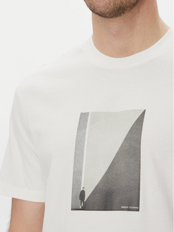 Armani Exchange Armani Exchange Футболка XM000753 AF10361 U0009 Білий Regular Fit