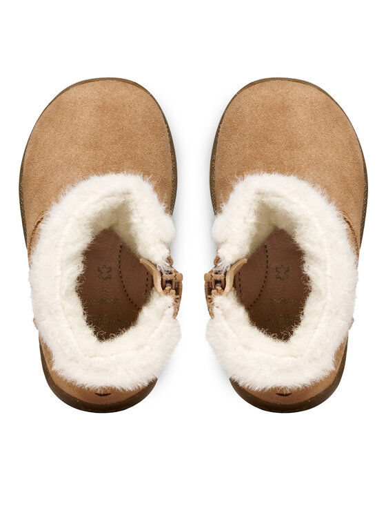 Geox Kozačky Geox B Macchia B564PA 00022 C6627 Hnědá