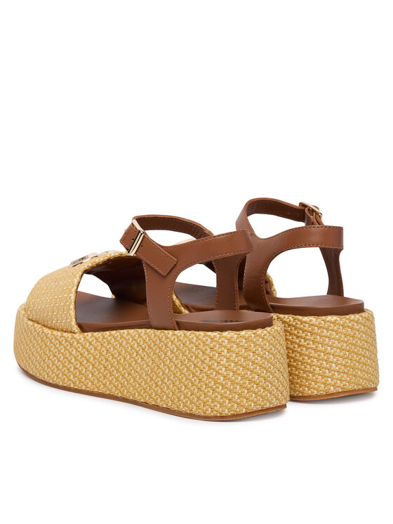 LOVE MOSCHINO Босоніжки LOVE MOSCHINO JA16127I0OJR610B Бежевий