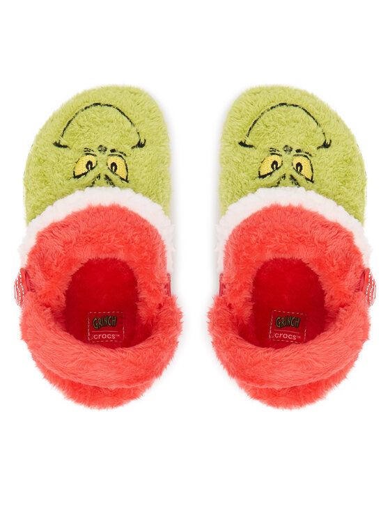 Crocs Шльопанці Crocs Classic Grinch 211690 Зелений