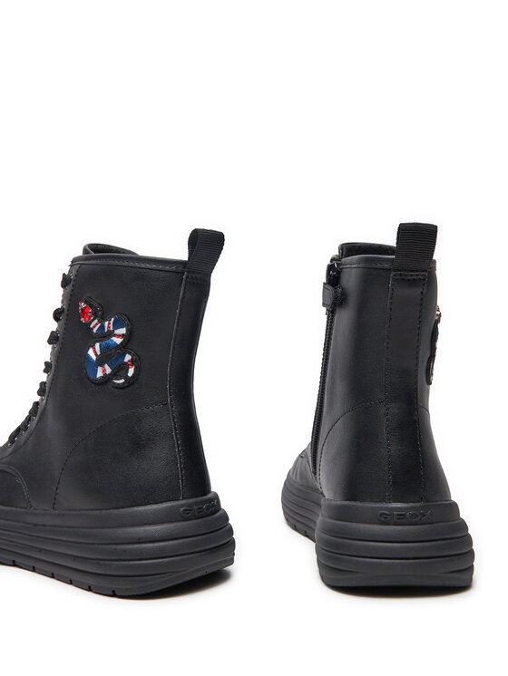 Geox Botas altas Geox J Phaolae Girl J46ETD 000BC C9999 S Negro