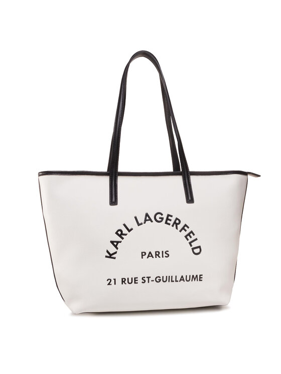 KARL LAGERFELD Táska KARL LAGERFELD 205W3084 Fehér