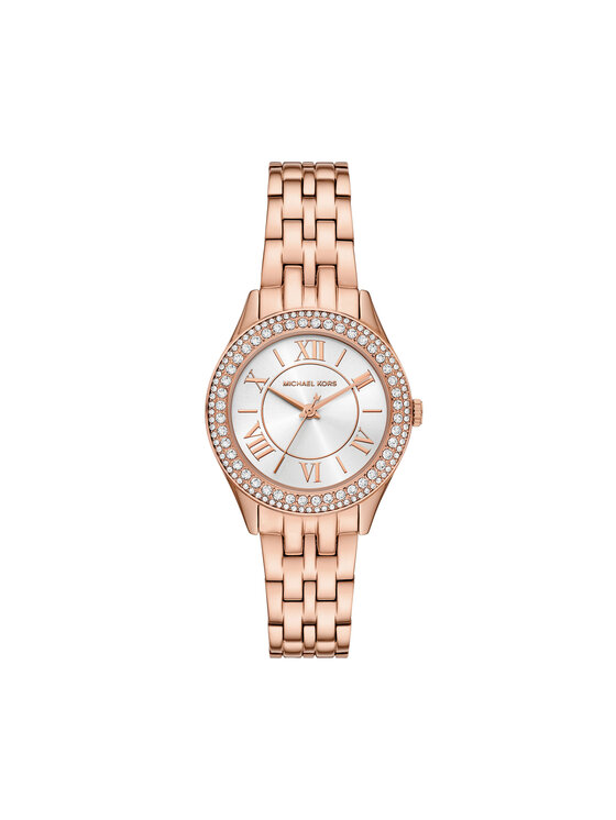 Michael Kors Ρολόι Michael Kors Harlowe MK7652 Ροζ χρυσό