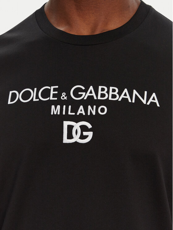 Dolce&Gabbana Dolce&Gabbana Marškinėliai G8PD7Z G7B9X Juoda Regular Fit
