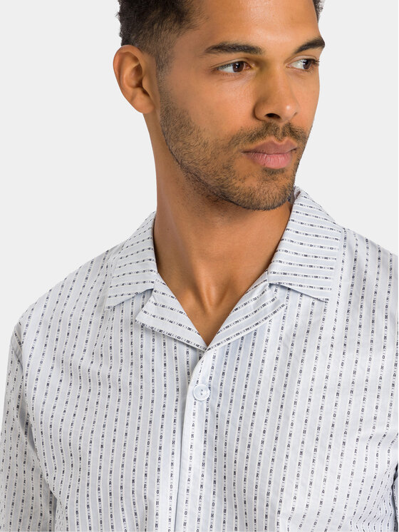 Hanro Hanro Піжама 75766 Білий Regular Fit