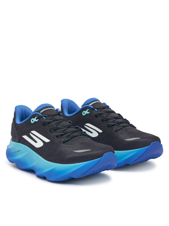 Skechers Buty do biegania Skechers 246210/NVAQ Granatowy