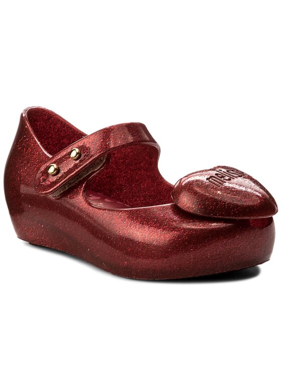 Melissa Pusbačiai Melissa Mini Melissa Ultragirl Heart M 32285 Juoda