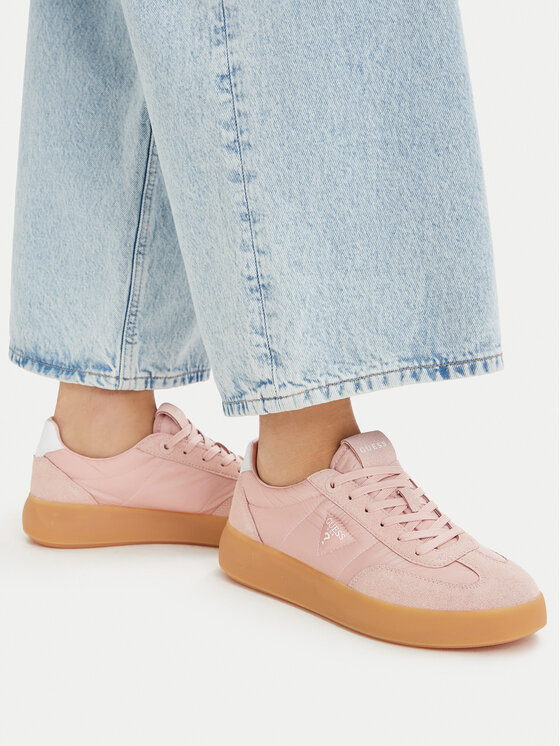Guess Sneakersy Guess FLPPAR FAB12 Růžová
