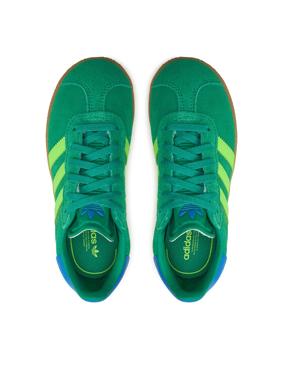 adidas Superge adidas Gazelle Shoes Kids JP7132 Zelena