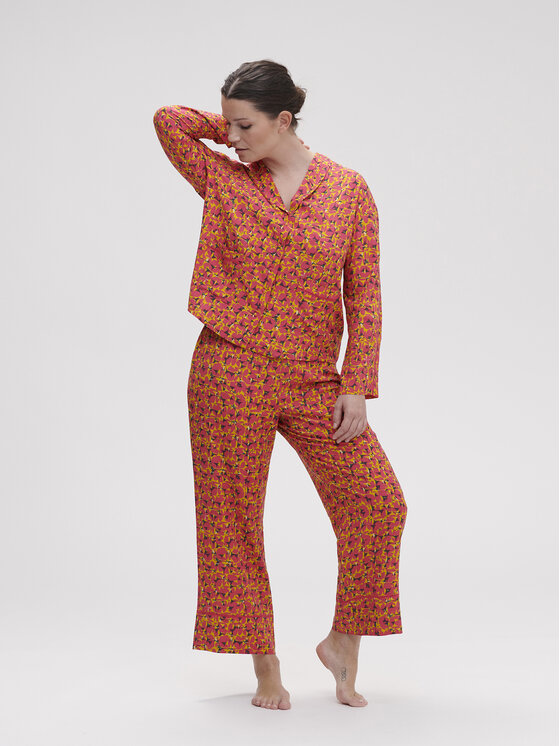 Simone Pérèle Simone Pérèle Maglietta del pigiama Songe 18S957 Rosa Wide Fit