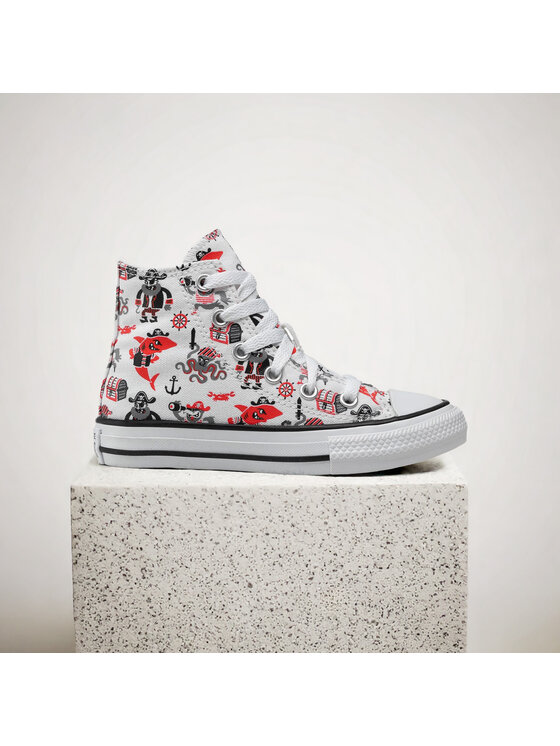 Converse Кеди Converse Chuck Taylor All Star Pirate 372874C Білий