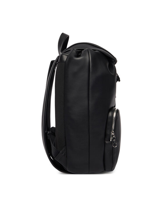 Calvin Klein Rucsac Calvin Klein Webbing Strap Flap LV04F3590G Negru