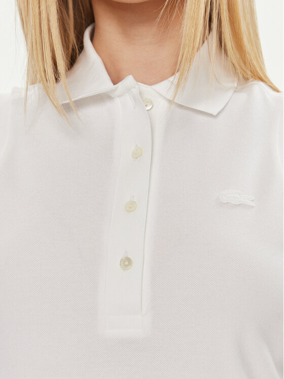 Lacoste Lacoste Polo PF5445 Λευκό Slim Fit