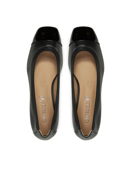 Caprice Baleríny Caprice 9-22302-44 Čierna