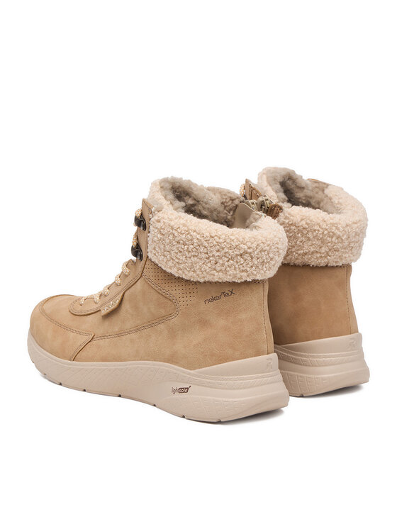Rieker Botines planos Rieker CEO-M8510-60 Beis