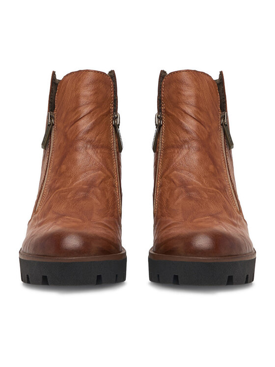 Rieker Μποτάκια Rieker CEO-79254-22 Καφέ