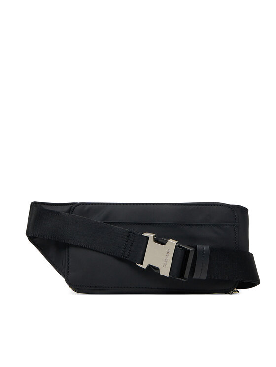 Calvin Klein Torbica za okrog pasu﻿ Calvin Klein Business Tech Waistbag K50K512903 Črna