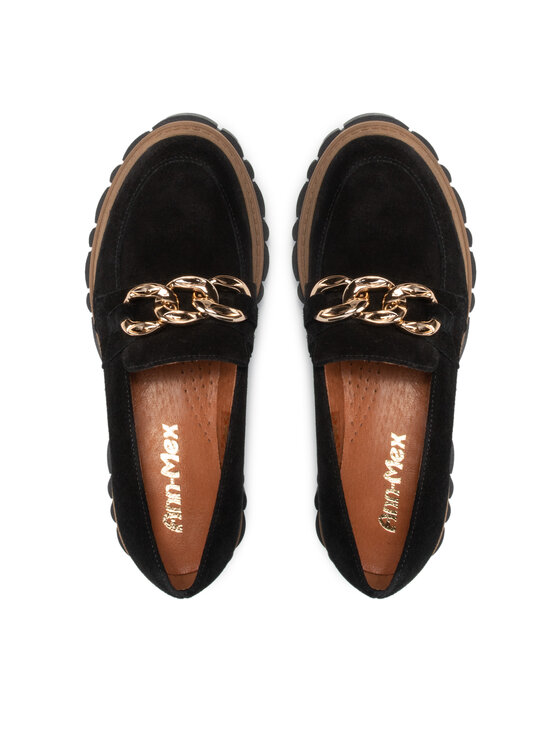 Ann Mex Nizki čevlji Ann Mex 858-F-2 Črna